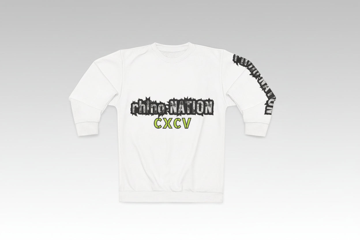 rhino Nation Leather Rock 2 Sweatshirt